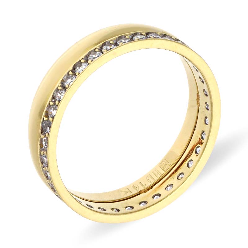 Diamant-Ring Gelbgold