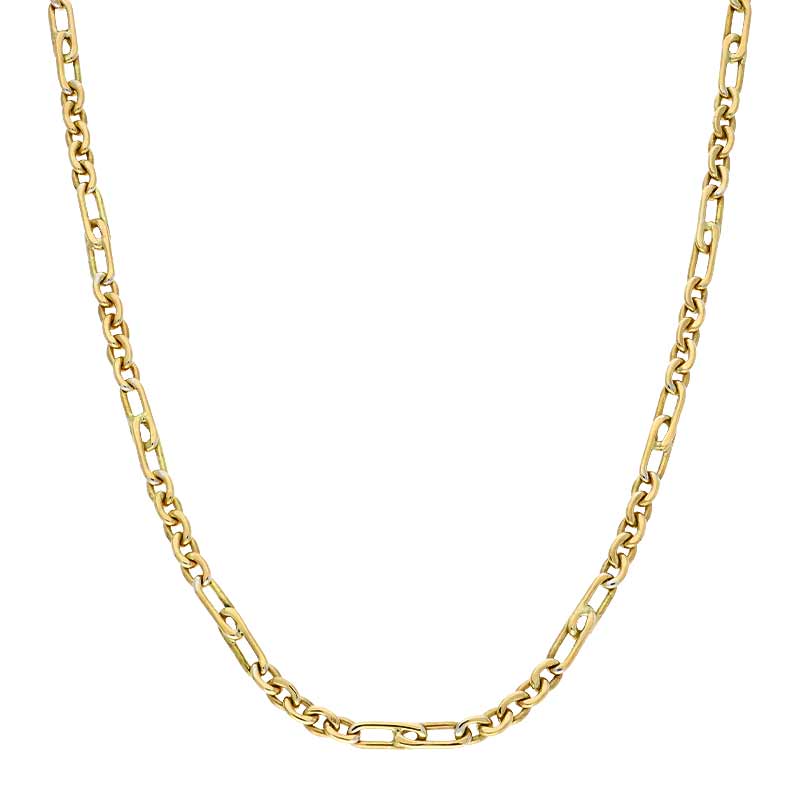 Halskette Gelbgold