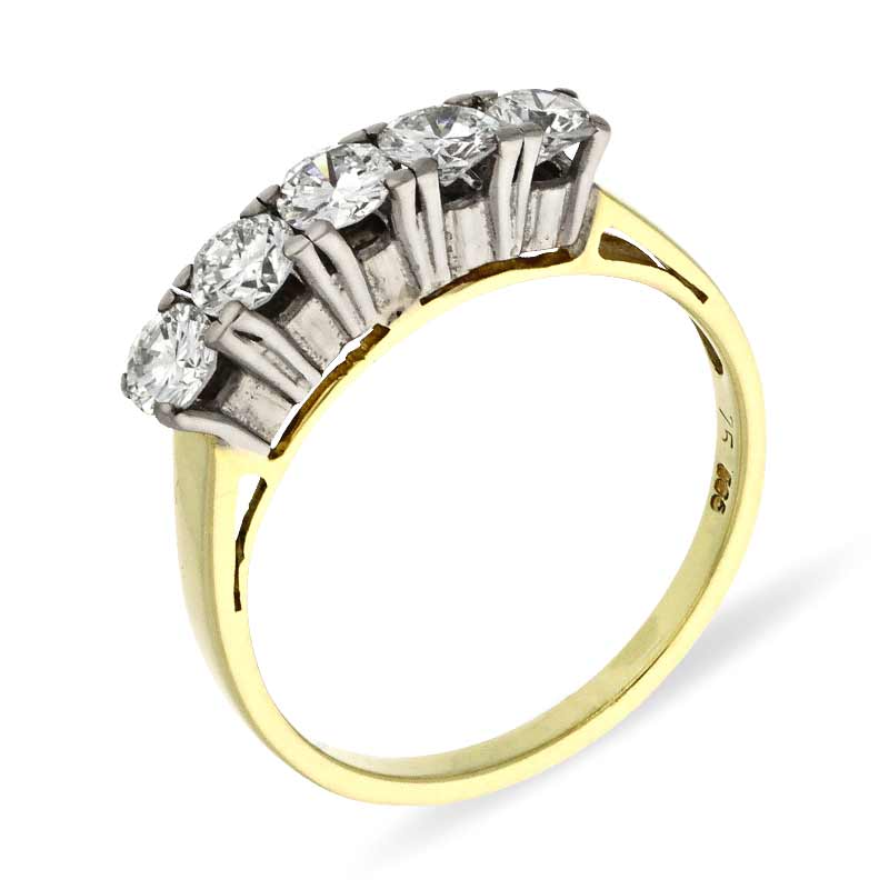 Brillant-Ring Bicolor