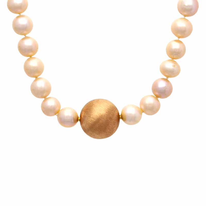 Perl-Kette Roségold