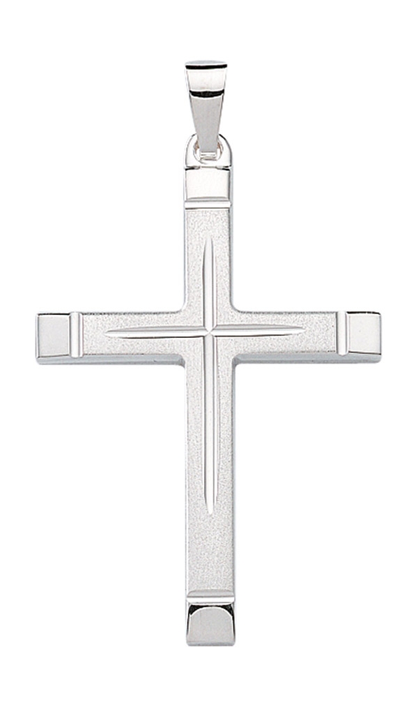 Kreuzanhänger in Silber
