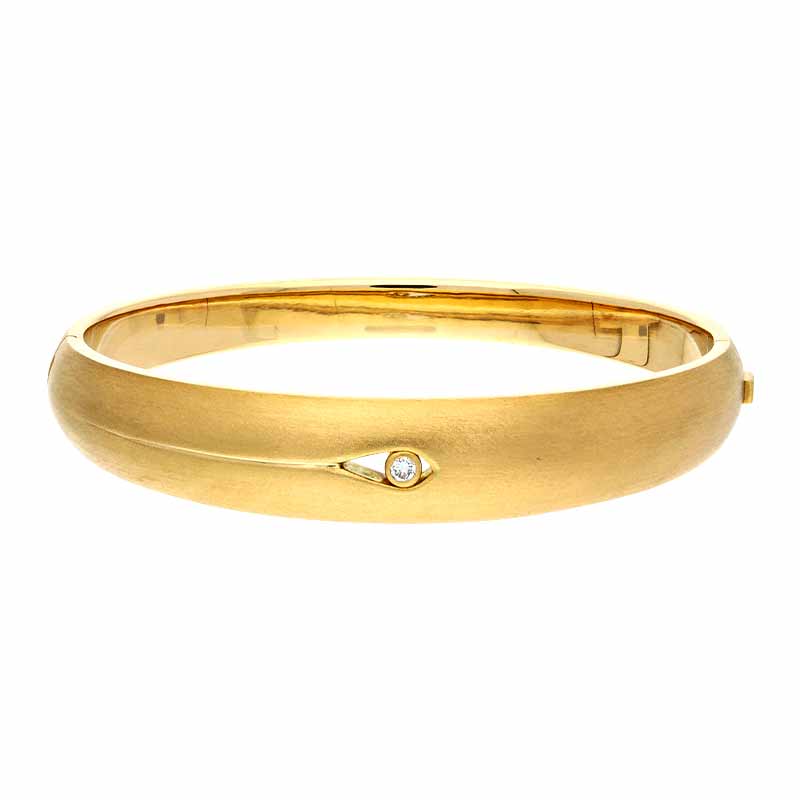 Brillant-Armreif Gelbgold