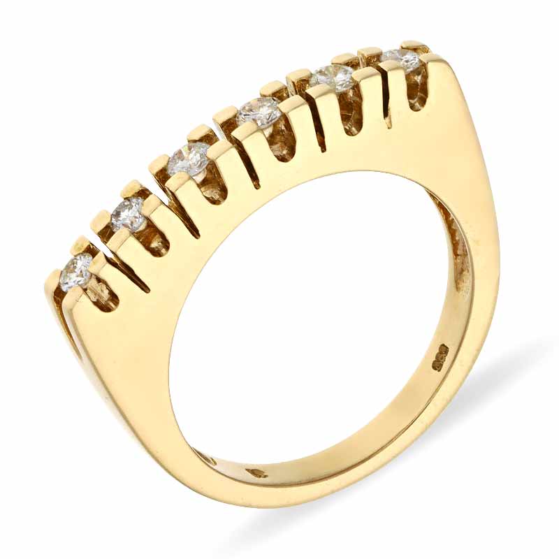 Brillant-Ring Gelbgold