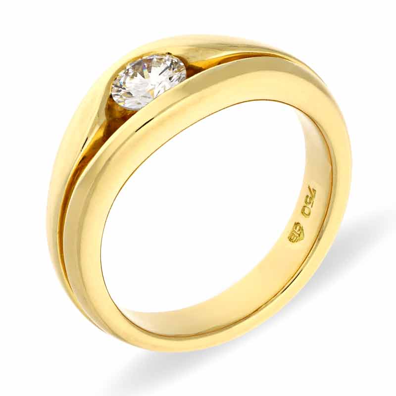 Brillant-Ring Gelbgold