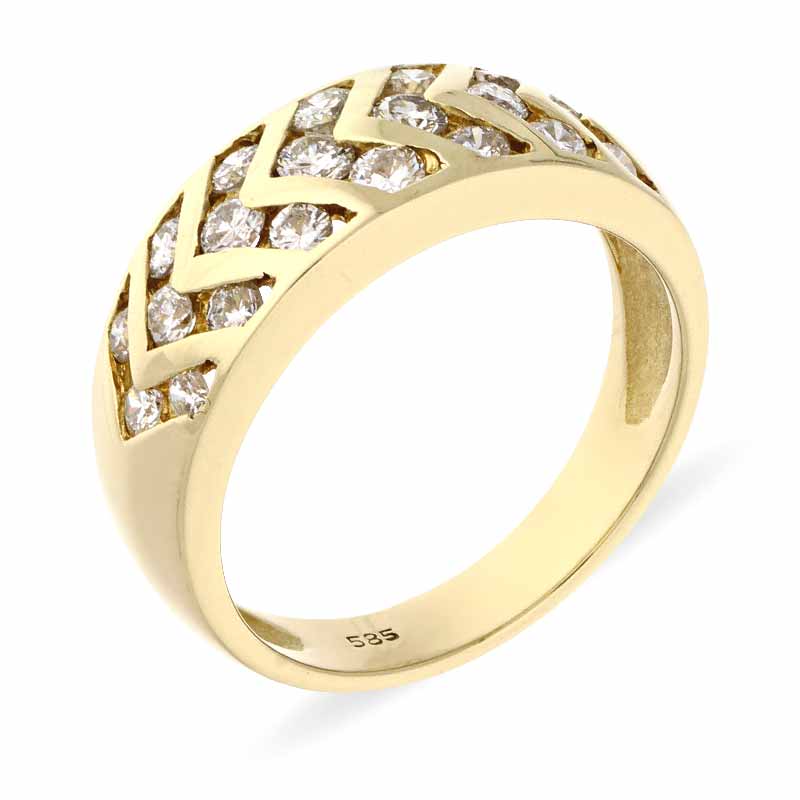 Brillant-Ring Gelbgold