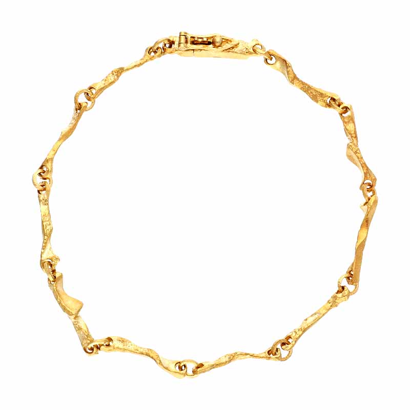 Lapponia Armband Gelbgold