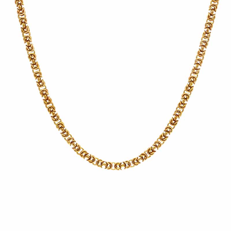 Königskette Gelbgold