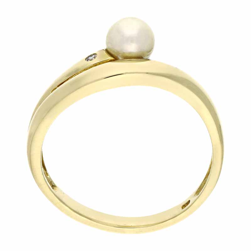 Perl-Ring Gelbgold