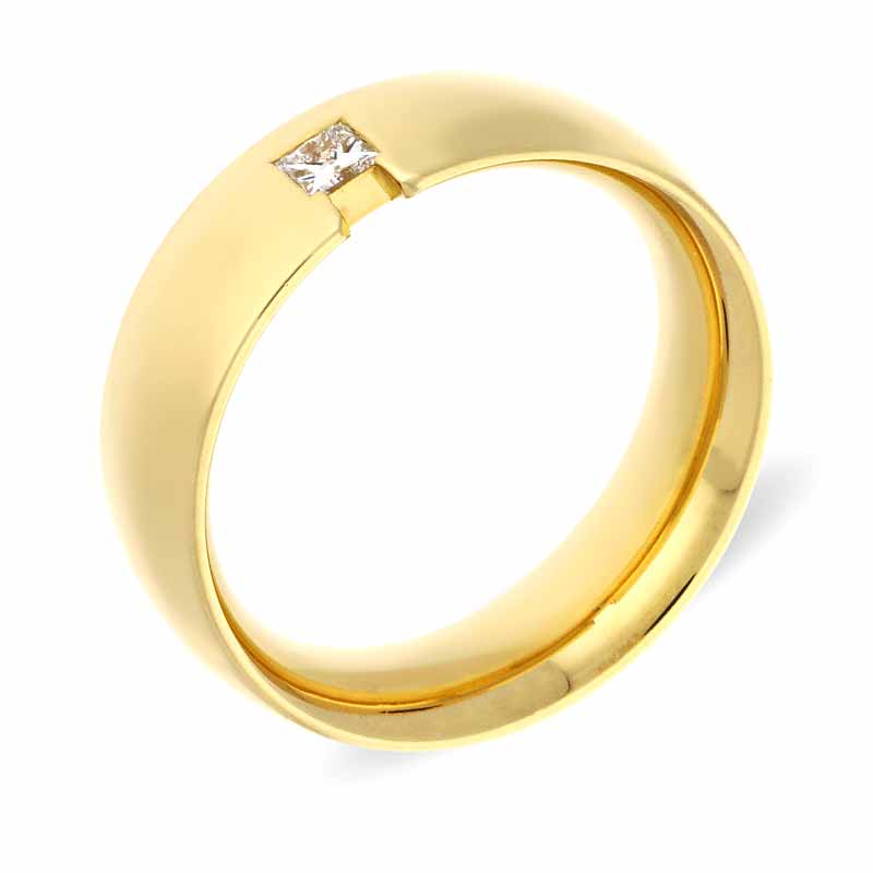 Diamant-Ring Gelbgold