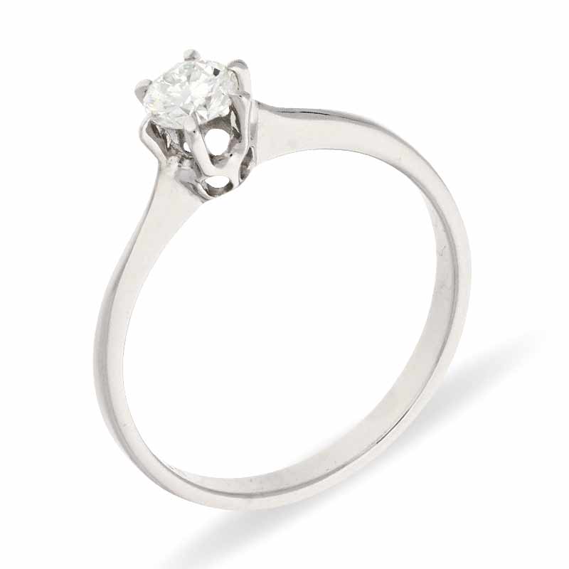 Brillant-Ring Weißgold