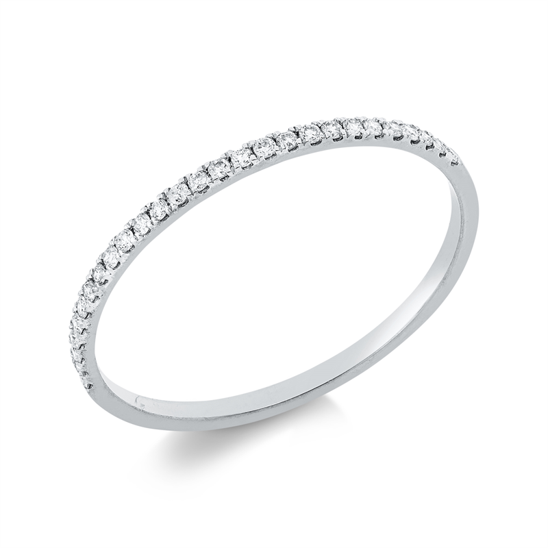 JS Brillant-Ring Weißgold