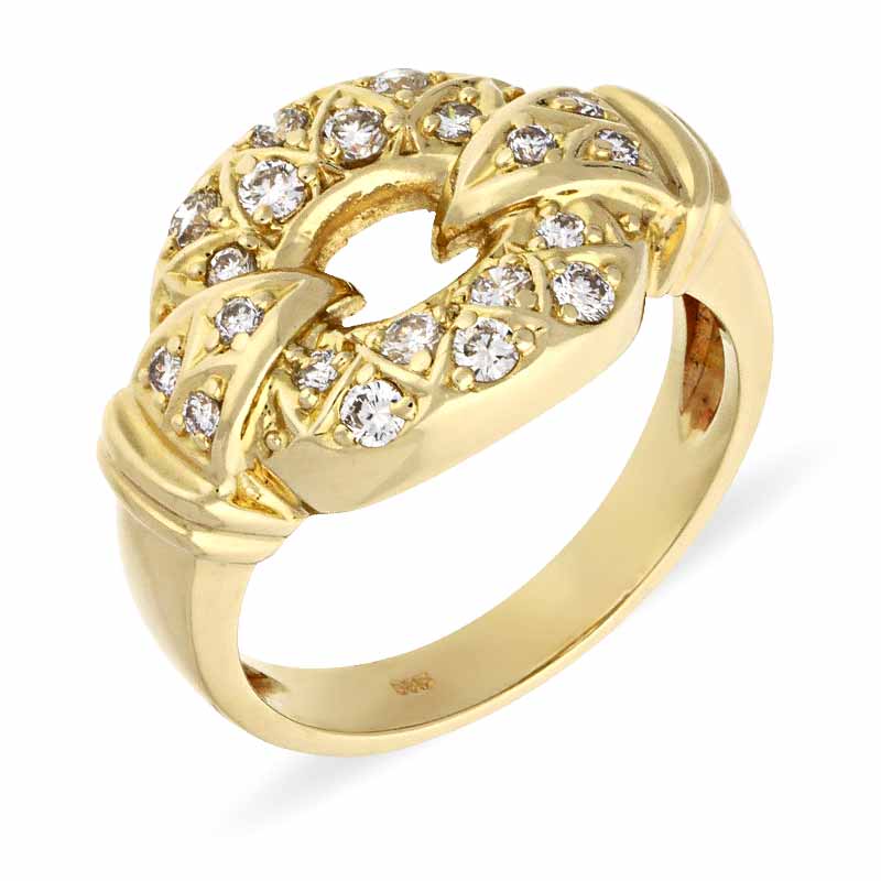 Brillant-Ring Gelbgold