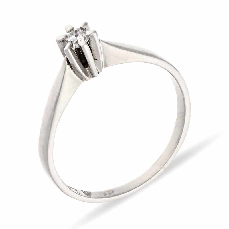 Brillant-Ring Weißgold