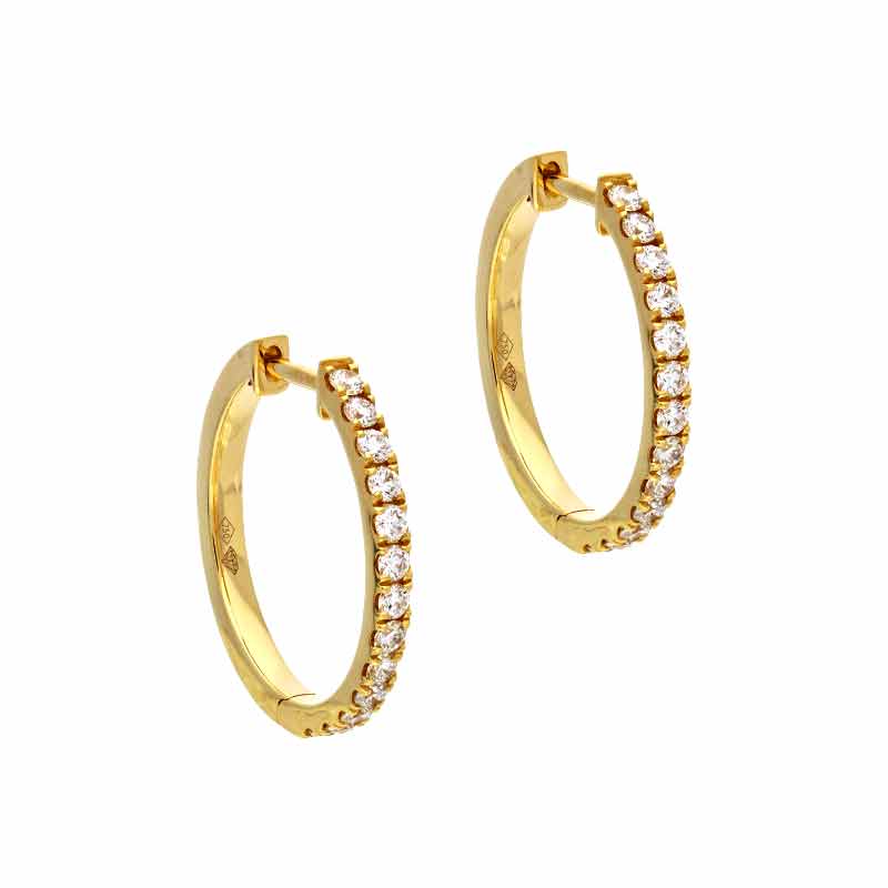 JS Brillant-Creolen Gelbgold