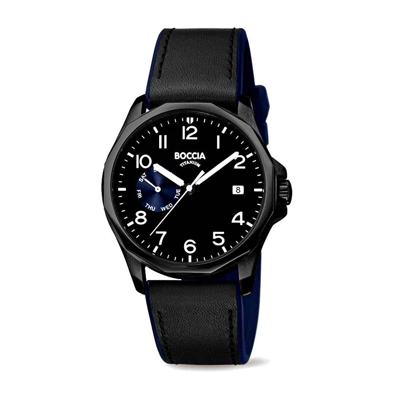 BOCCIA Herrenarmbanduhr Titan 3644-03