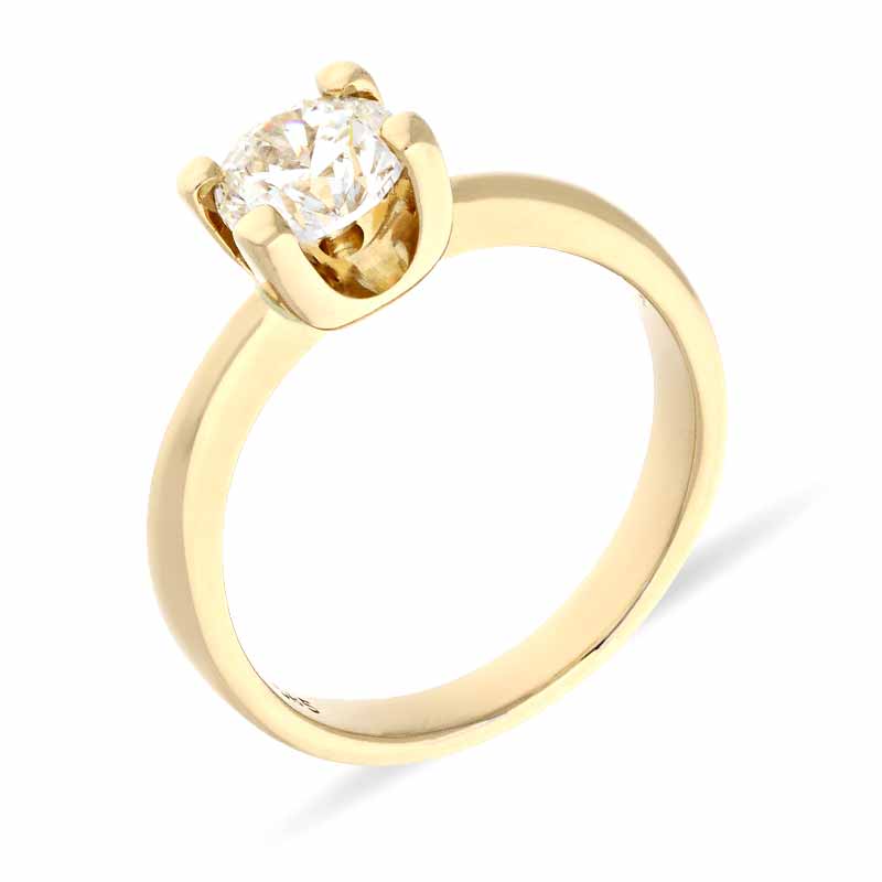 Brillant-Ring Gelbgold
