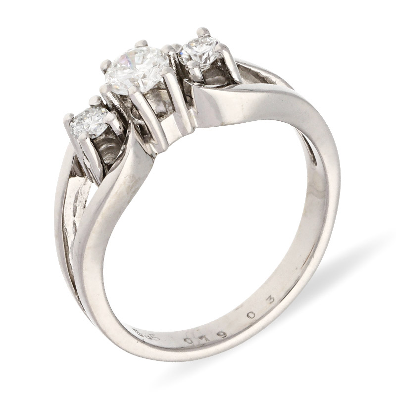 Brillant-Ring Weißgold