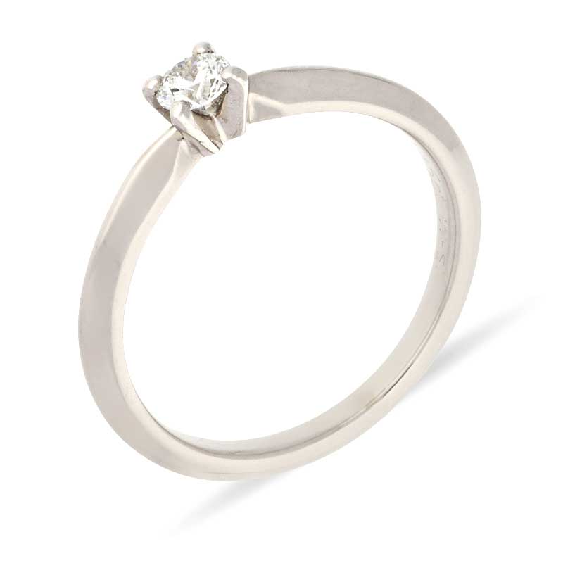 Brillant-Ring Weißgold