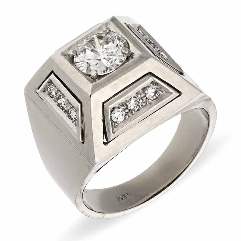 Brillant-Ring Weißgold