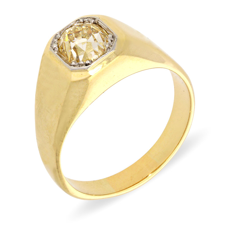 Diamant-Ring Gelbgold