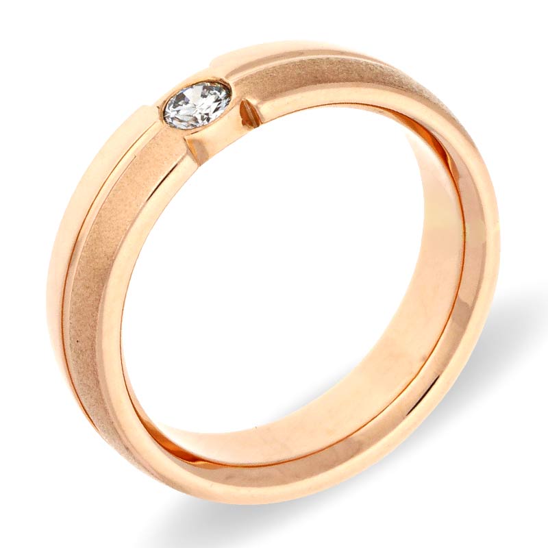 Brillant-Ring Roségold