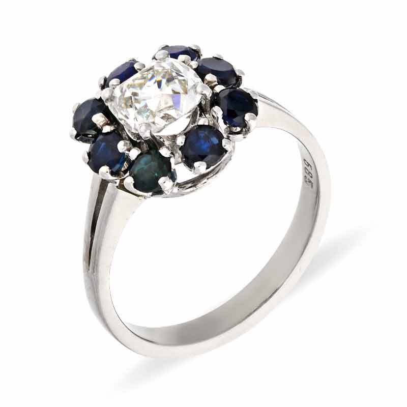 Wunderschne Ring Diamant Weissgold Fotos