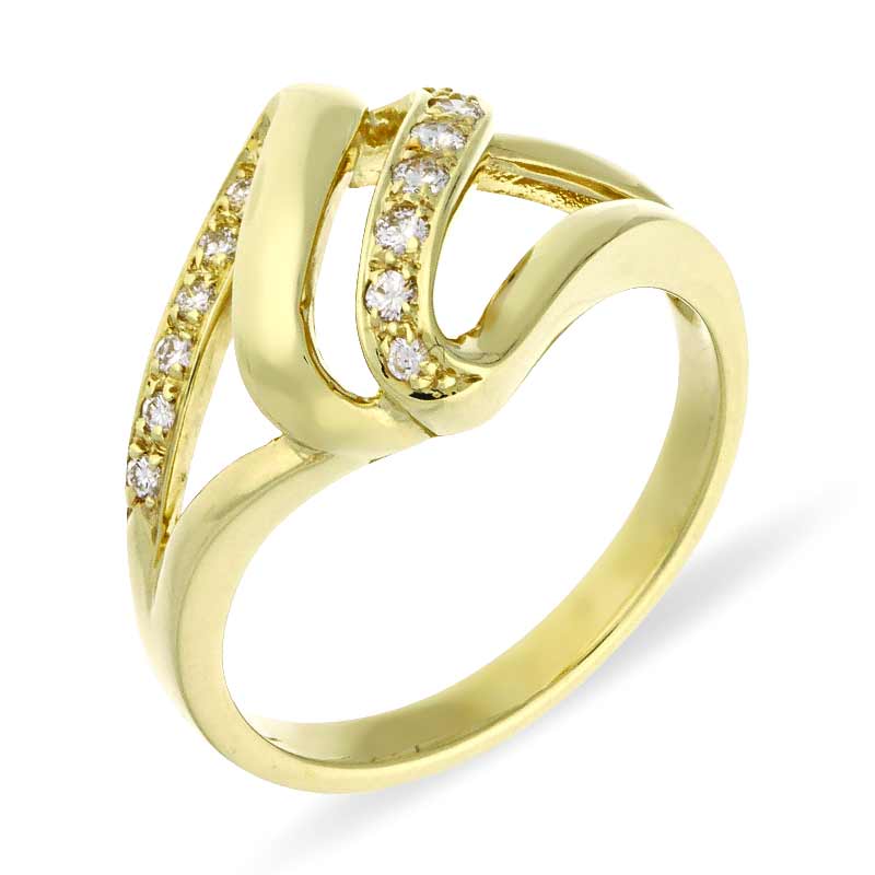 Brillant-Ring Gelbgold