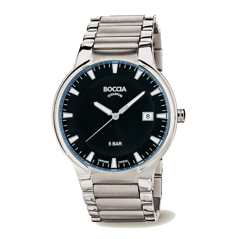 BOCCIA Herrenarmbanduhr Titan 3629-01