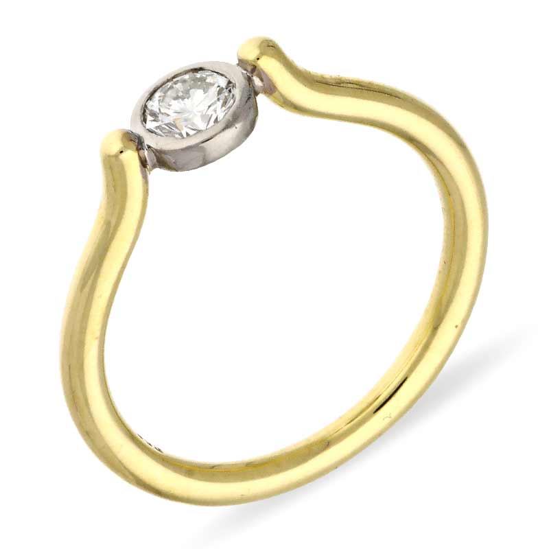 Brillant-Ring Bicolor
