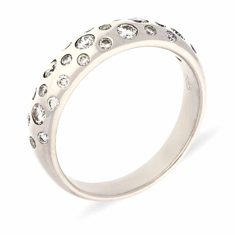 Brillant-Ring Weißgold