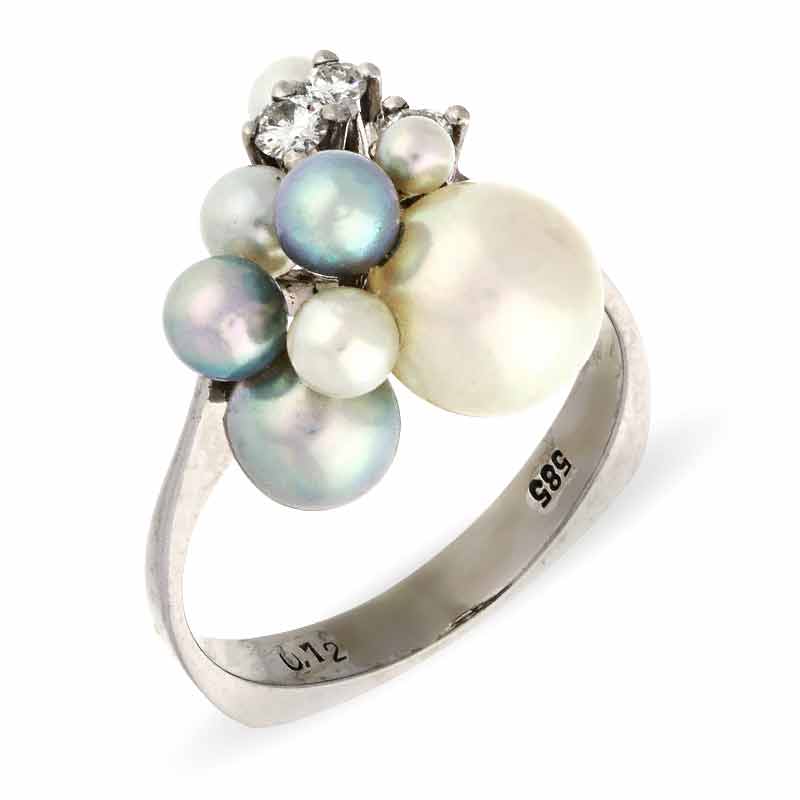 Brillant-Ring Weißgold