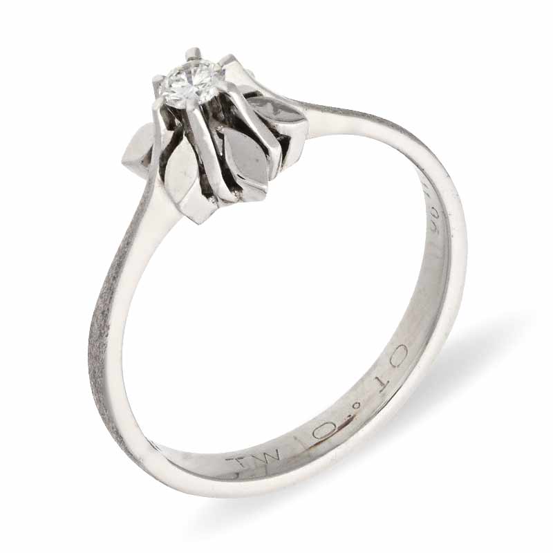Brillant-Ring Weißgold