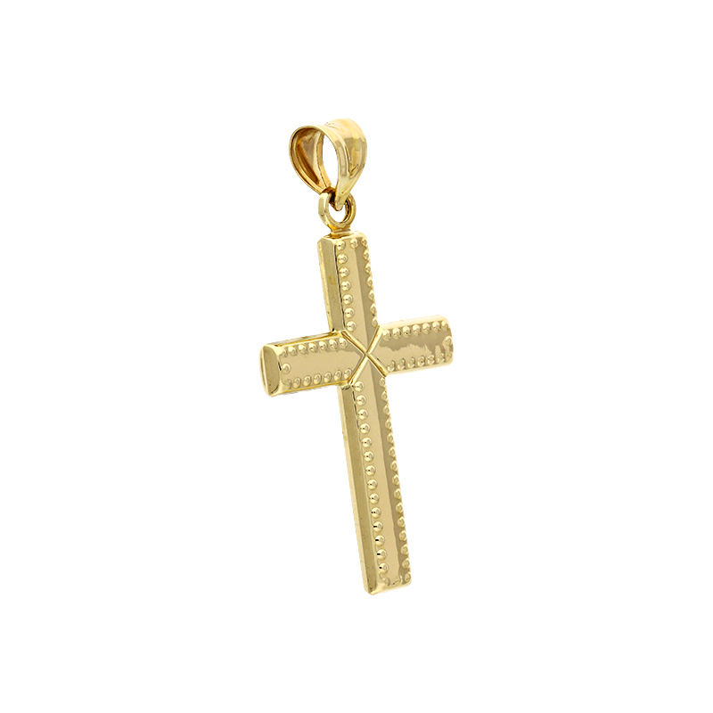 Anhänger 'Kreuz' Gelbgold