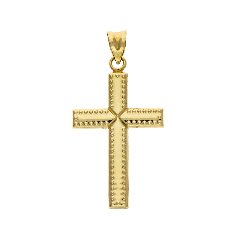 Anhänger 'Kreuz' Gelbgold