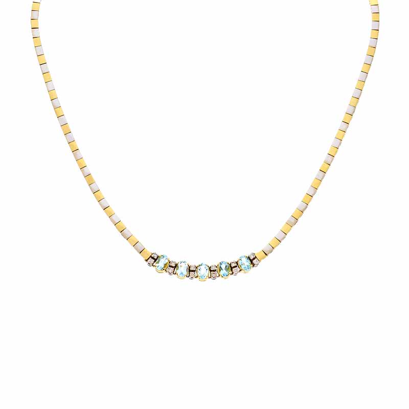 Topas-Collier Bicolor