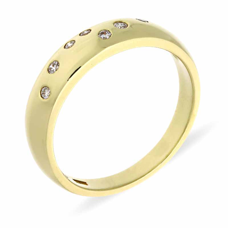 Brillant-Ring Gelbgold