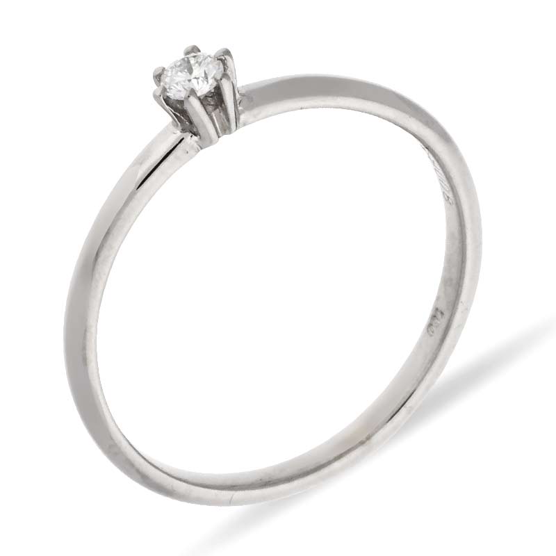 Brillant-Ring Weißgold