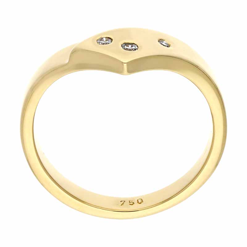 Brillant-Ring Gelbgold