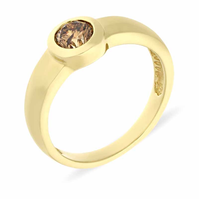 Brillant-Ring Gelbgold