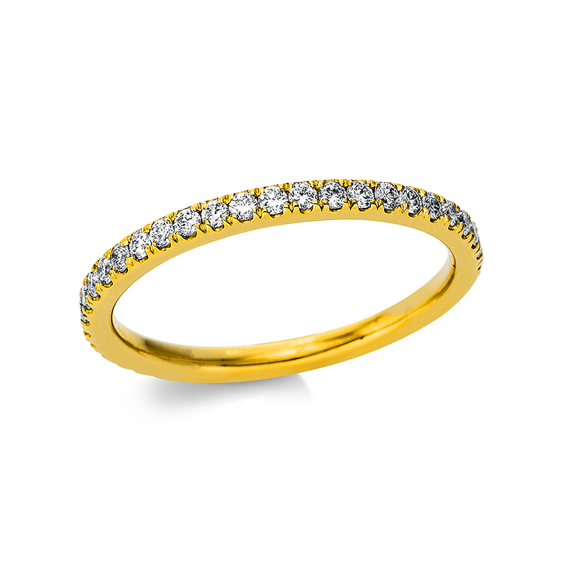 JS Brillant-Ring Gelbgold