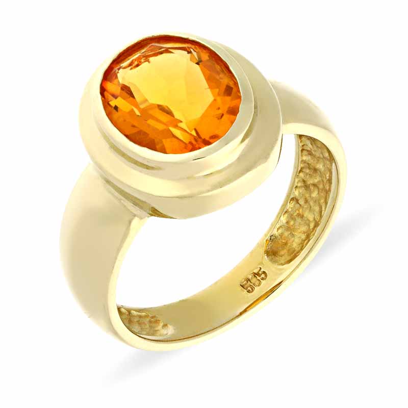 Opal-Ring Gelbgold
