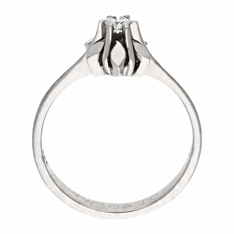 Brillant-Ring Weißgold