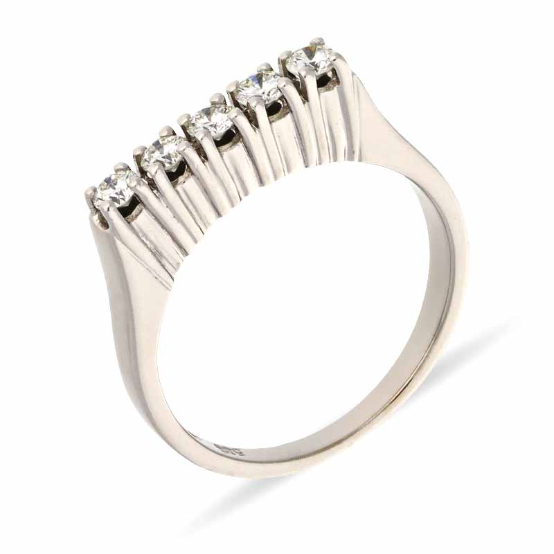 Brillant-Ring Weißgold