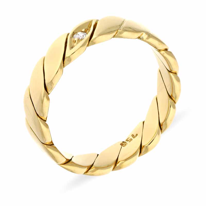 Brillant-Ring Gelbgold