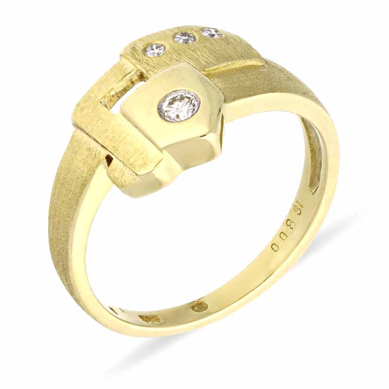Brillant-Ring Gelbgold