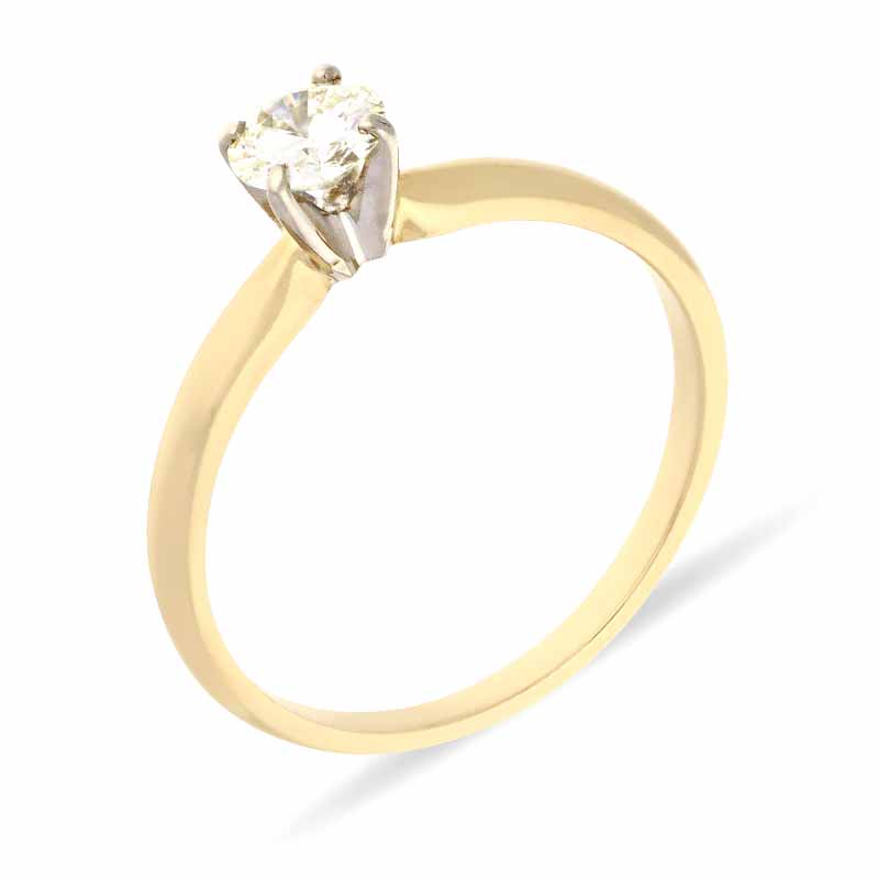 Brillant-Ring Gelbgold