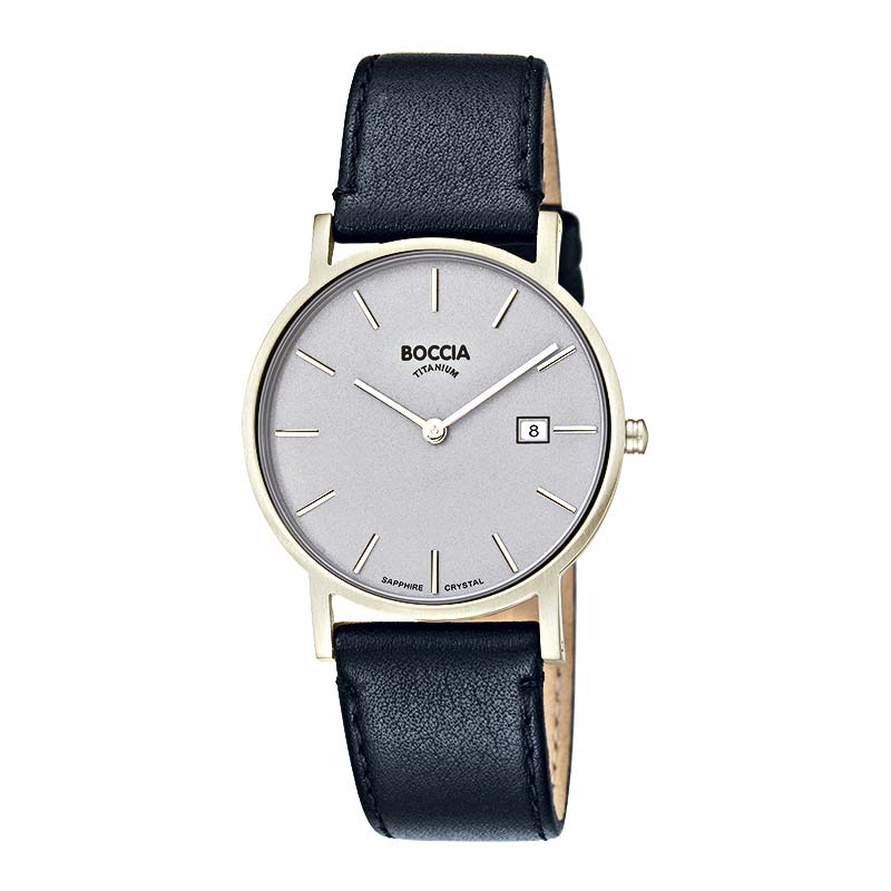 BOCCIA Herrenarmbanduhr Titan 3637-01