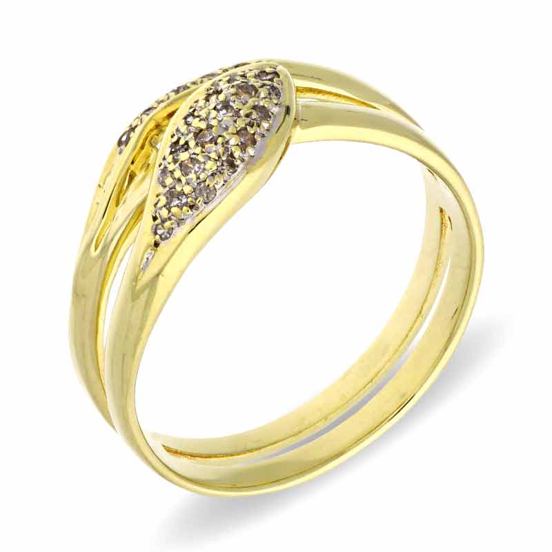 Diamant-Ring Gelbgold