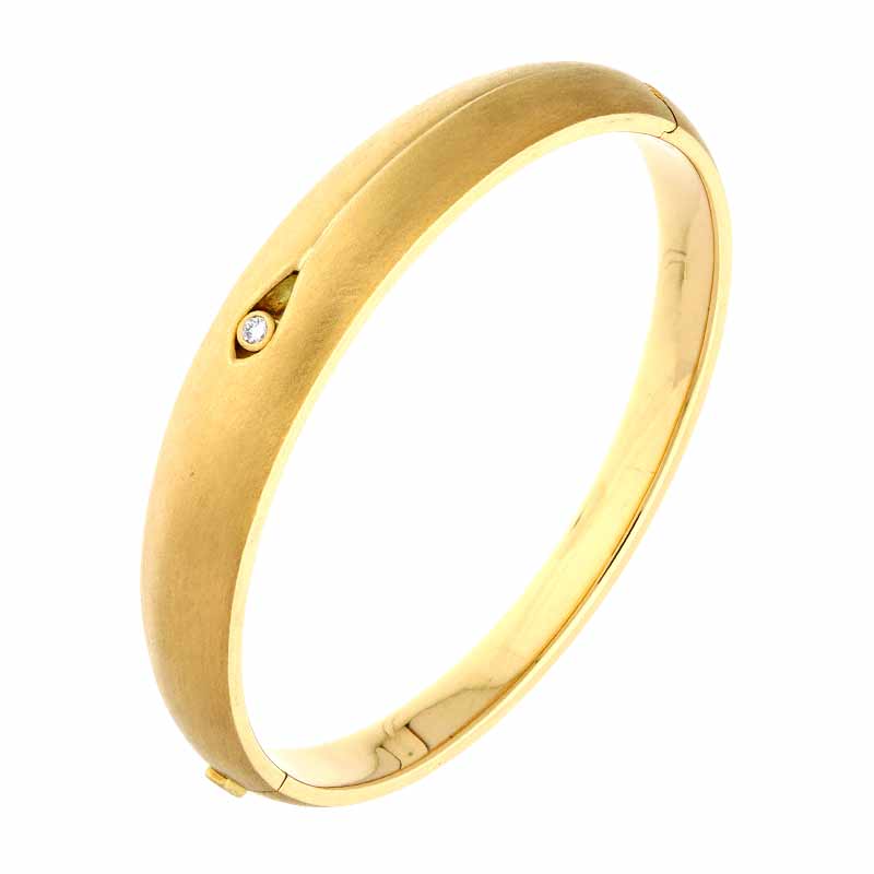Brillant-Armreif Gelbgold