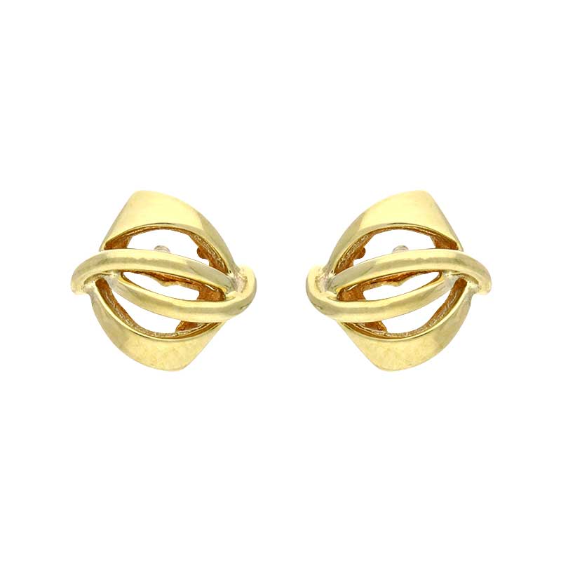 Ohrstecker Gelbgold